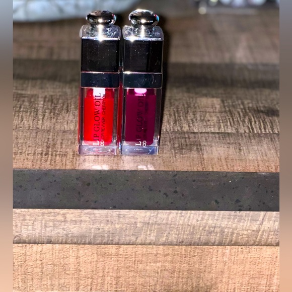 Dior Other - Dior lip oil set of 2 coral, berry